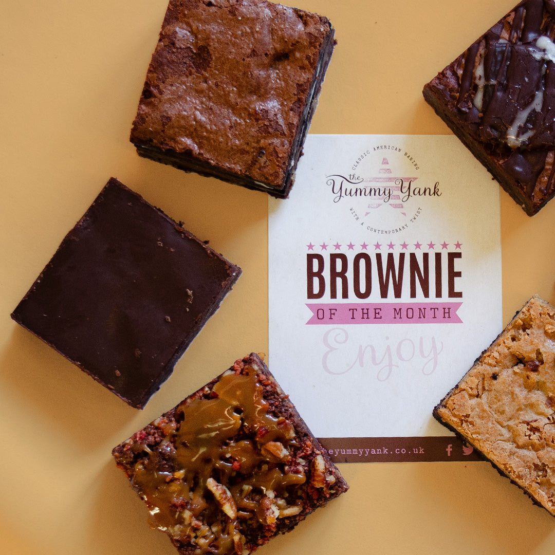 BROWNIE Of The MONTH hot CLUB 3 Month Subscription Gourmet, rich, decadent!